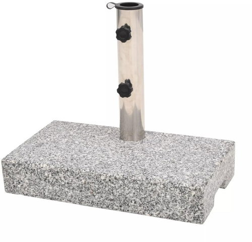 Umbrella stand, granite square, 25 kg - Umbrella Stand - Main image