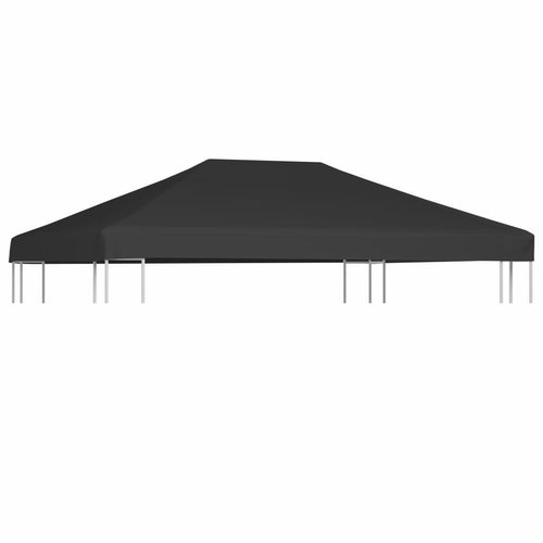 Náhradní střecha na altán 310 g/m2 4x3 m šedá - Zahradní altán - Main image