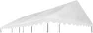 Náhradní střecha na altán bílá 3 x 6 m 500 g/m2 PVC - Zahradní altán