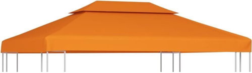 Nepromokavá náhradní střecha na altán 310g/m2 cihlová 3x4 m - Zahradní altán - Main image