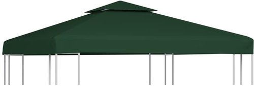 Nepromokavá náhradní střecha na altán 310g/m2 zelená 3x3m - Zahradní altán - Main image