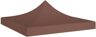 Střecha k party stanu 2 x 2 m hnědá 270 g/m2 - Zahradní altán