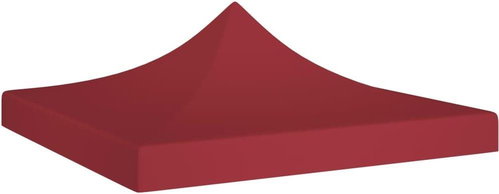 Střecha k party stanu 2 x 2 m vínová 270 g/m2 - Zahradní altán - Main image