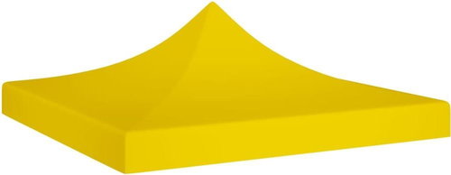 Střecha k party stanu 2 x 2 m žlutá 270 g/m2 - Zahradní altán - Main image