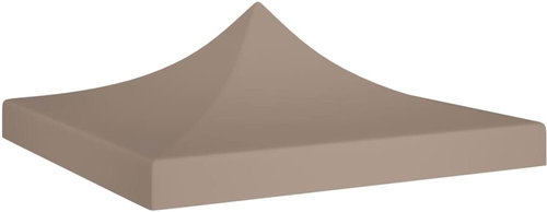 Střecha k party stanu 3 x 3 m taupe 270 g/m2 - Zahradní altán - Main image