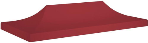 Střecha k party stanu 6 x 3 m vínová 270 g/m2 - Zahradní altán - Main image