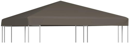 Střecha na altán 310 g/m2 3 x 3 m barva taupe - Zahradní altán - Main image