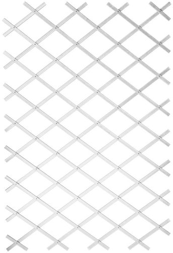 Nature Garden Trellis 100 x 200cm, PVC, White 6040703 - Trellis - Main image