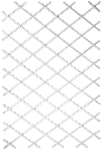 Nature Garden Trellis 50 x 150cm, PVC, White 6040701 - Trellis - Main image
