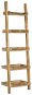 Shumee rebríkový hnedý 75 × 37 × 205 cm masívny mangovník, 247873 - Regál