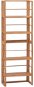 Shumee policový 60 × 30 × 180 cm masívne teakové drevo, 326125 - Regál