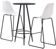 3-piece bar set plastic white 279712 - Bar Set