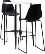 3-piece bar set plastic black 3051301 - Bar Set