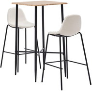 3-piece bar set textile cream 3050059 - Bar Set