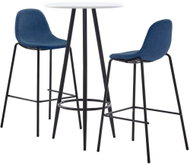 3-piece bar set textile blue 3051135 - Bar Set