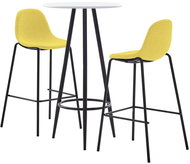 3-piece bar set textile yellow 279800 - Bar Set