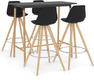 5-piece bar set black 3056234 - Bar Set