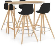 5-piece bar set black 3056270 - Bar Set