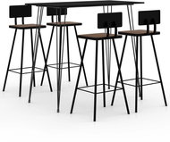 5-piece bar set black 3057829 - Bar Set
