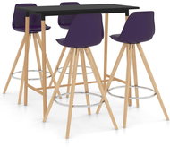 5-piece bar set purple 3056203 - Bar Set