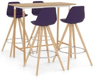 5-piece bar set purple 3056275 - Bar Set