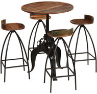 5-piece bar set solid recycled wood 245273 - Bar Set