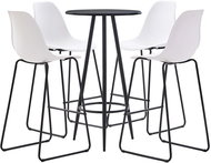 5-piece bar set plastic white 279713 - Bar Set