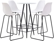 5-piece bar set plastic white 279759 - Bar Set
