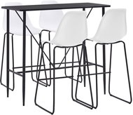 5-piece bar set plastic white 279850 - Bar Set