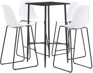 5-piece bar set plastic white 279920 - Bar Set