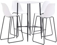 5-piece bar set plastic white 3051300 - Bar Set