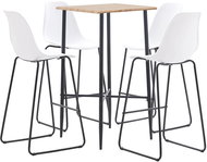 5-piece bar set plastic white 3051303 - Bar Set