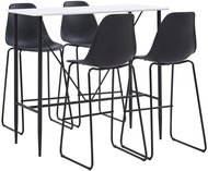 5-piece bar set plastic black 279874 - Bar Set