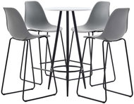 5-piece bar set plastic gray 279763 - Bar Set