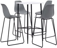 5-piece bar set plastic gray 279975 - Bar Set