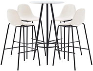 5-piece bar set textile cream 279795 - Bar Set