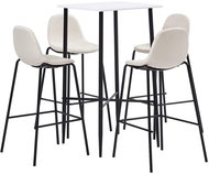 5-piece bar set textile cream 3050009 - Bar Set
