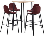5-piece bar set textile wine 3050072 - Bar Set