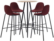 5-piece bar set textile wine 3051175 - Bar Set
