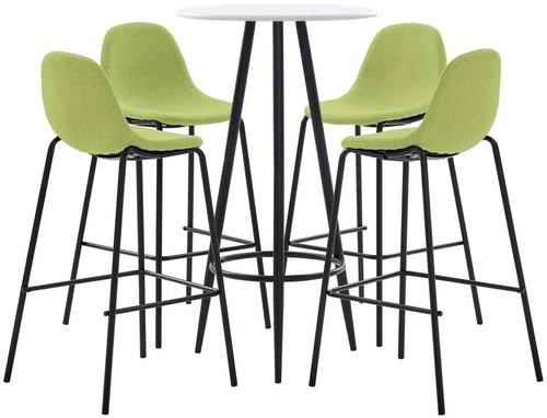 5-piece bar set textile green 279799 - Bar Set - Main image