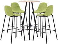 5-piece bar set textile green 279845 - Bar Set