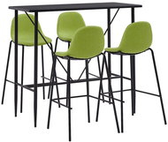 5-piece bar set textile green 279870 - Bar Set