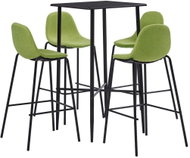 5-piece bar set textile green 279964 - Bar Set