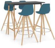 5-piece bar set turquoise 3056236 - Bar Set