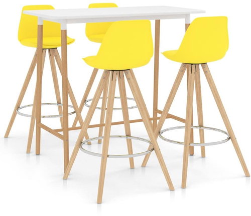 5-piece bar set yellow 3056166 - Bar Set - Main image