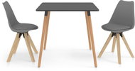 3-piece dining set gray 3057086 - Dining Set