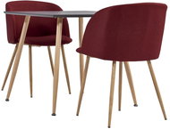 3-piece dining set textile textile 3054088 - Dining Set