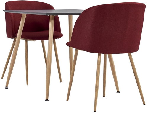 3-piece dining set textile textile 3054088 - Dining Set - Main image