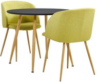 3-piece dining set textile green 3054282 - Dining Set
