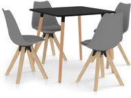 5-piece dining set gray 3057062 - Dining Set